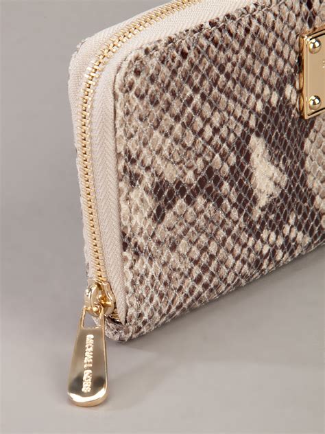 michael kors snake skin purse|Michael Kors snake print wallet.